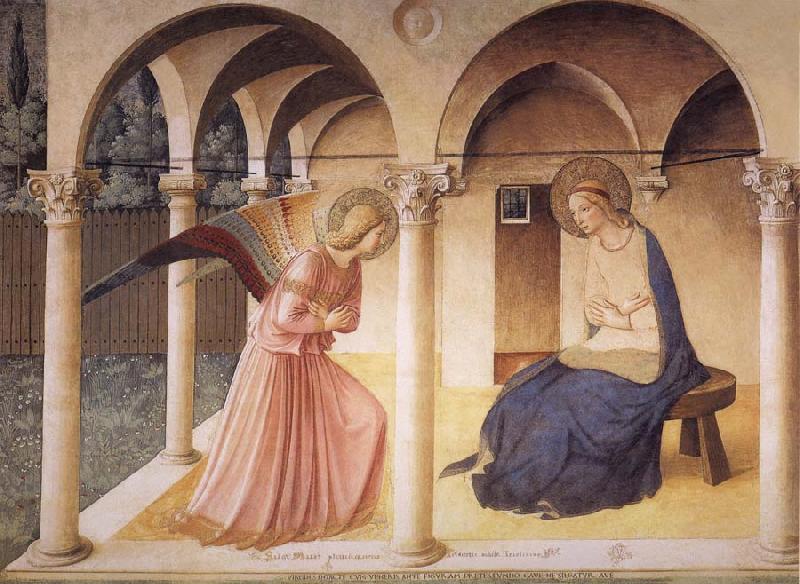 Fra Angelico The Verkundigung oil painting picture